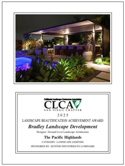 CLCA 2025 award — Lighting, The Pacific Highlands