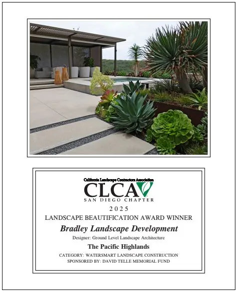 CLCA 2025 award — WaterSmart, The Pacific Highlands