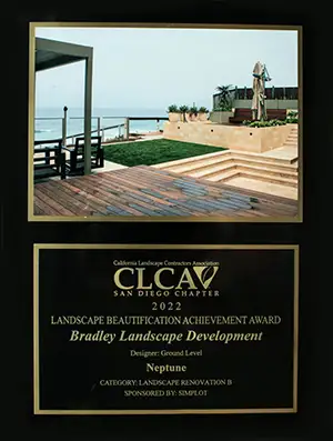 landscaping award