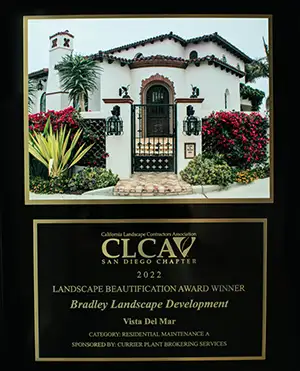 landscaping award